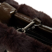 Duplex-Reverseable Faux Fur Tote