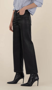 Meg High Rise Coated Denim