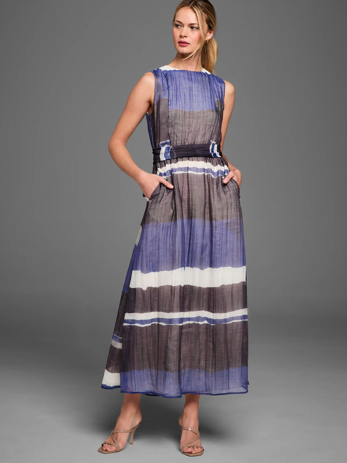 Gallery Stripe Luna Dress S26