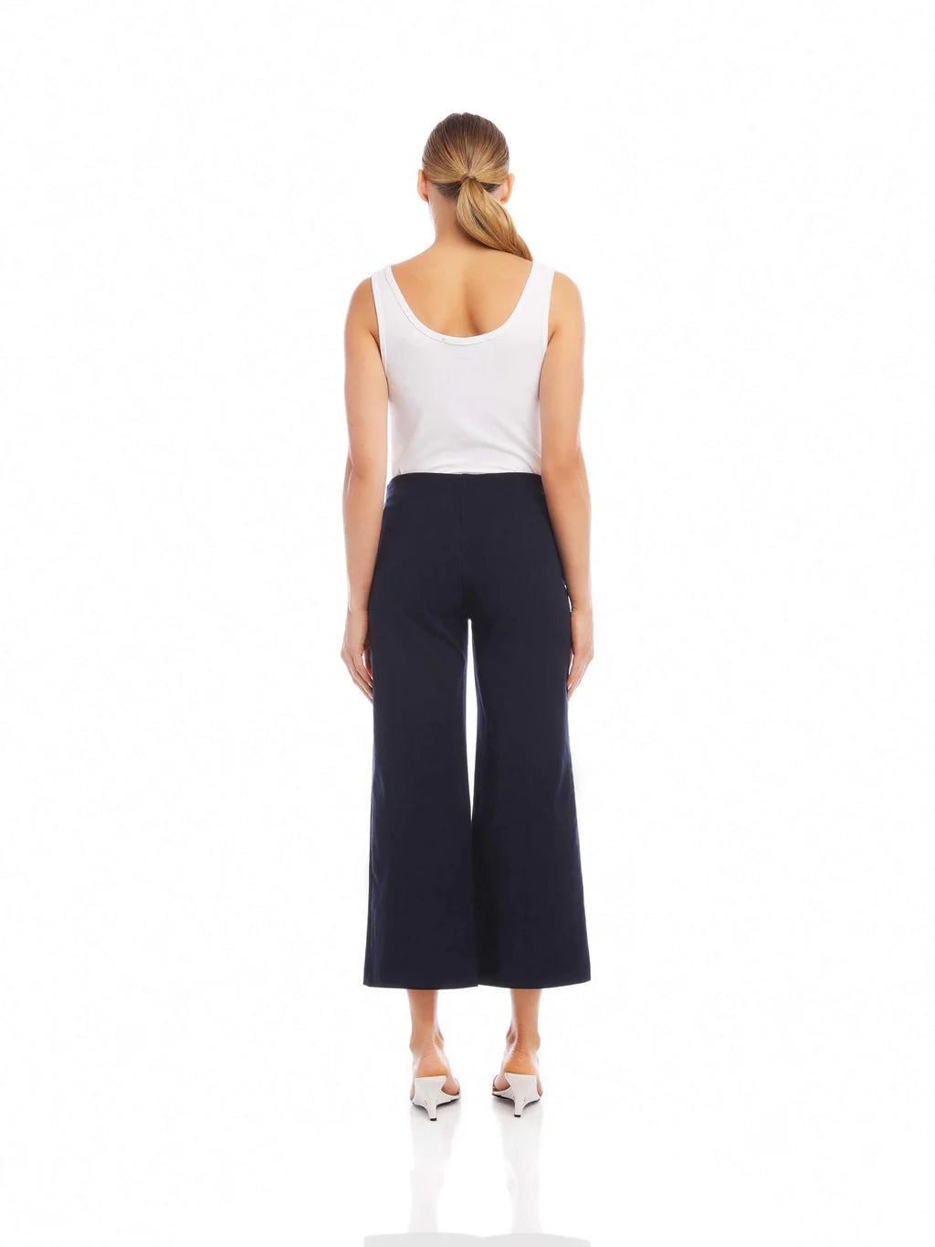 Wide-Leg Cropped Pants S26