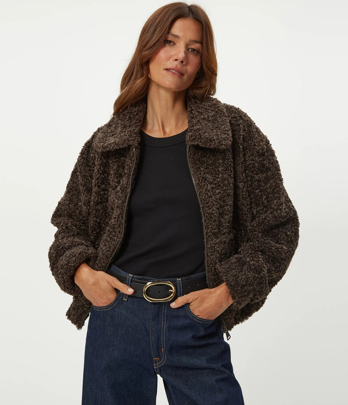 Ziggy Faux Shearling Jacket