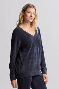 CozyChic Ultra Lite V-Neck Hi-Low Pullover