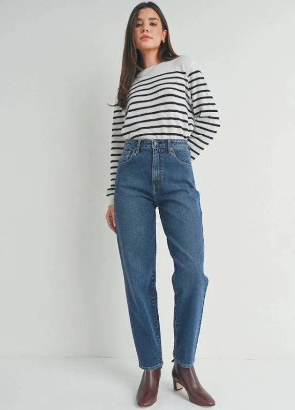 Tapered Barrel Jean