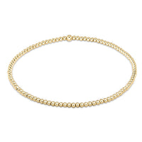 Classic Gold 2mm Bead Bangle