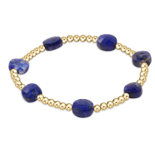 Admire 3mm Gold Bracelet W/ Gemstone