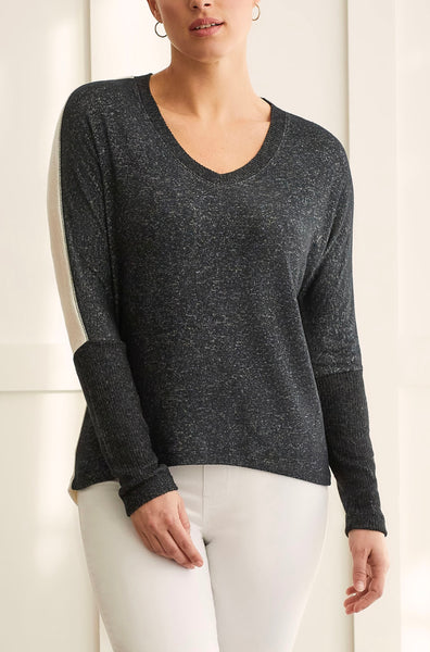 V Neck Top W/Combo