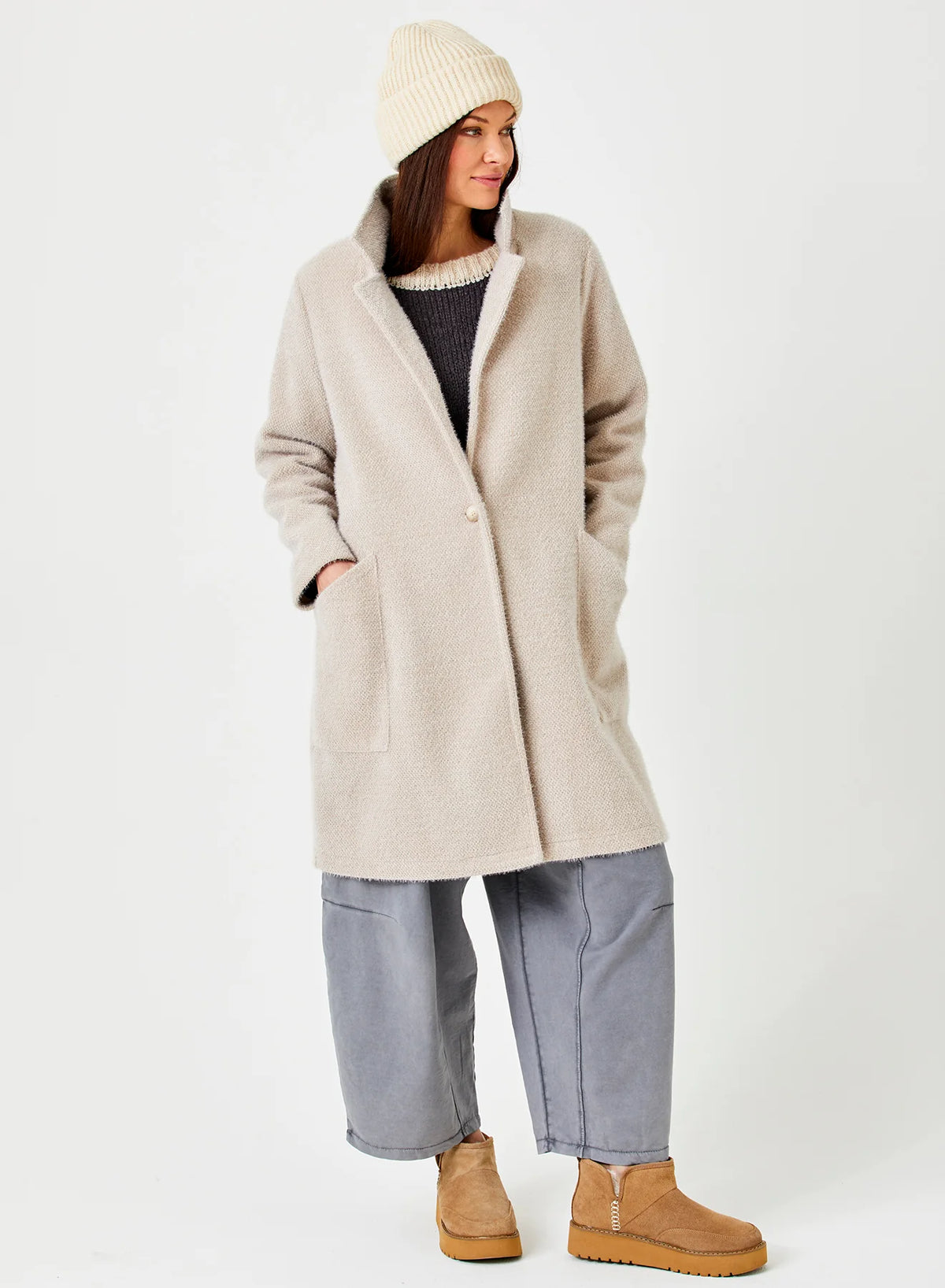 Iris Coatigan w Pockets
