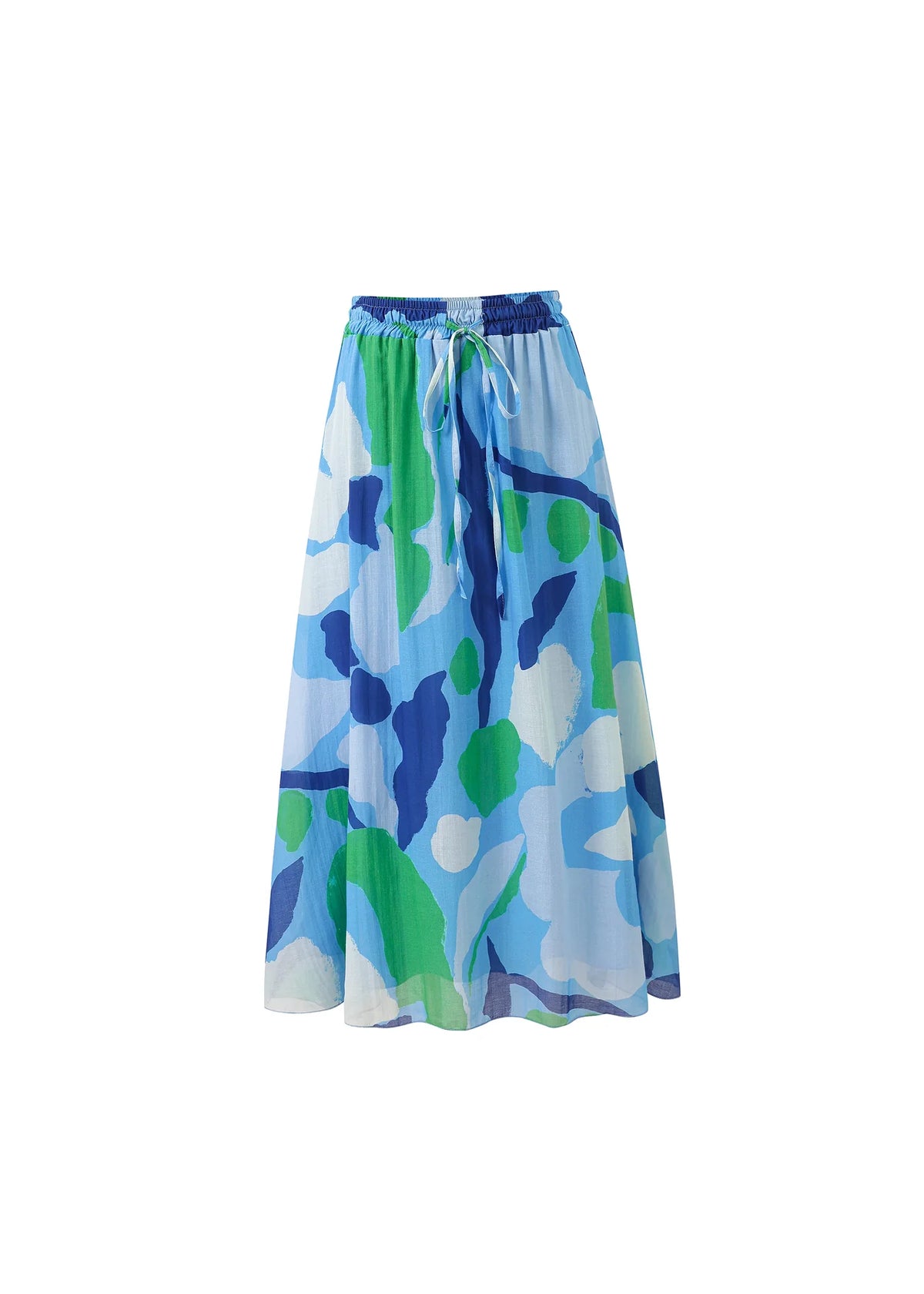 SARGASSO SKIRT BLUE WATER LILY S26