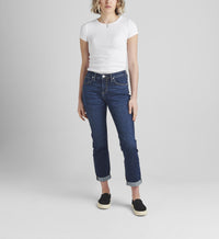 Carter Mid-Rise Girlfriend Jeans