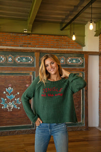 Jingle Raglan Crew Sweater