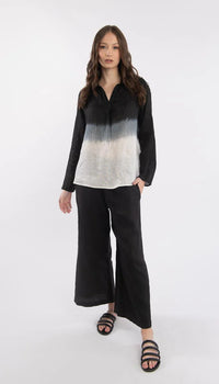 Long Wide Legged Linen Pant