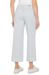 Patch Pocket Wide Leg Crop