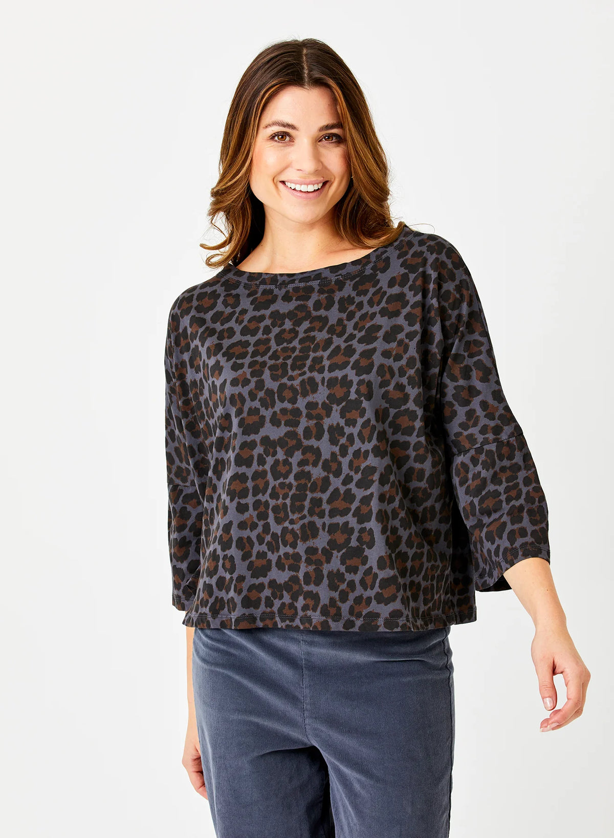 ORSA Leopard Print Jersey