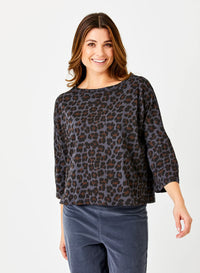 ORSA Leopard Print Jersey