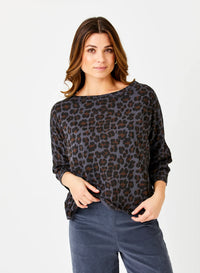 ORSA Leopard Print Jersey