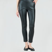 Liquid Leather Skinny Pocket Pant