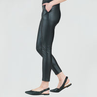 Liquid Leather Skinny Pocket Pant