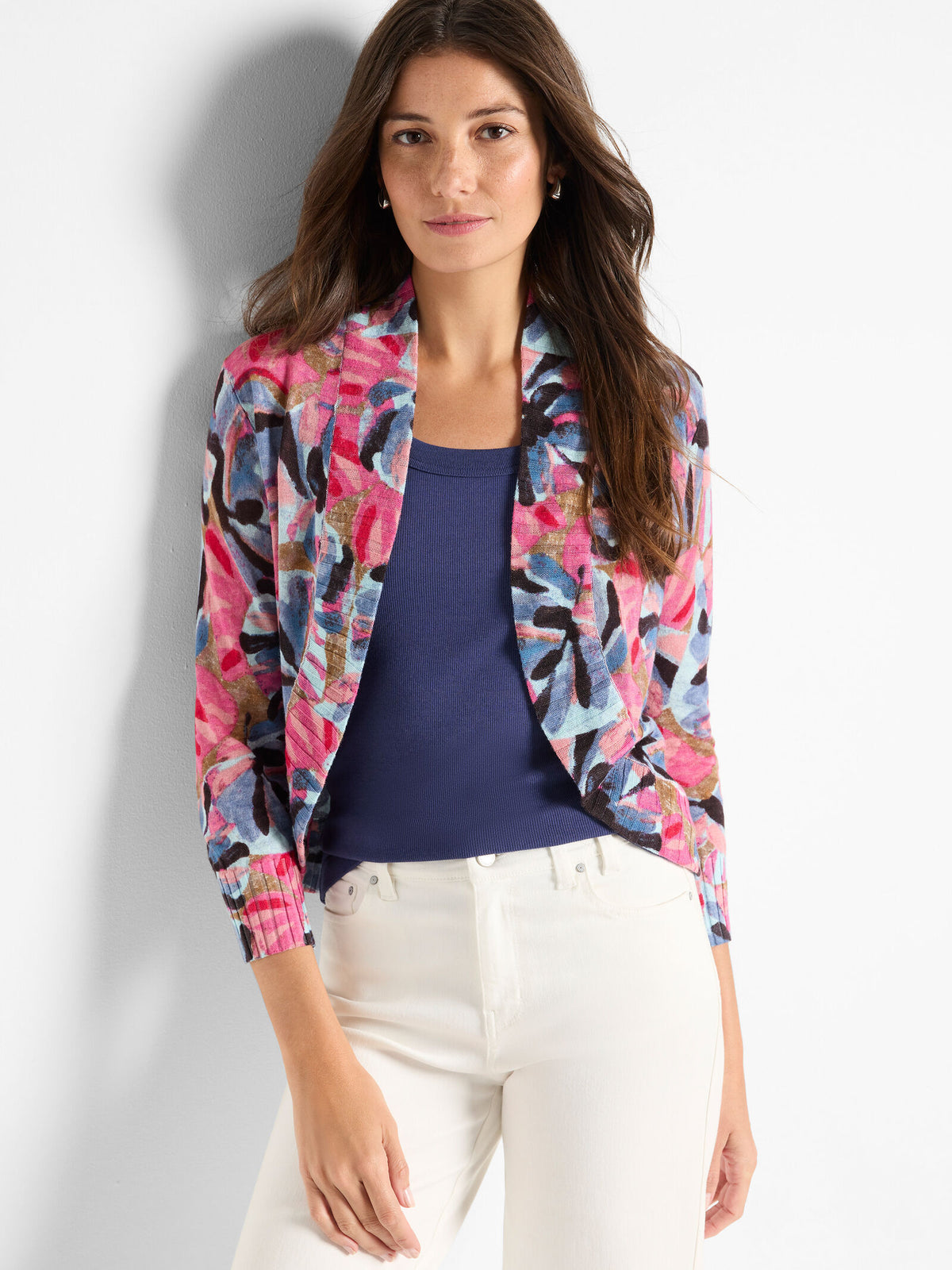 Firework Foliage Bolero Cardigan