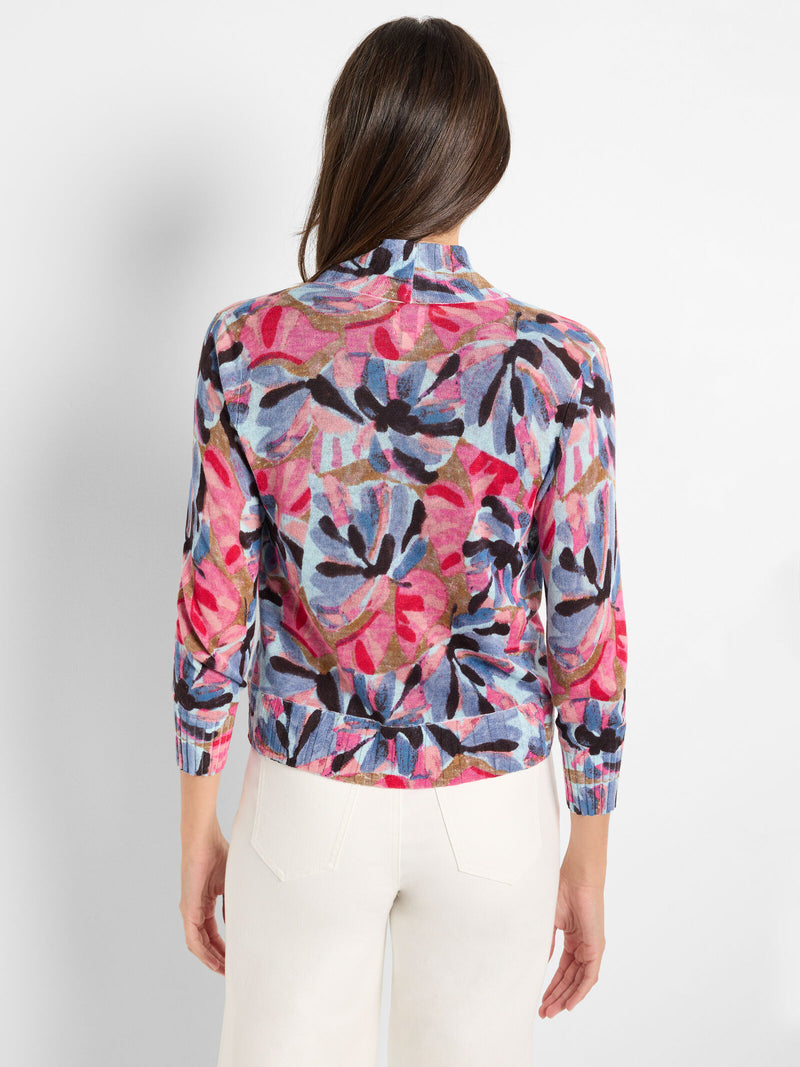 Firework Foliage Bolero Cardigan