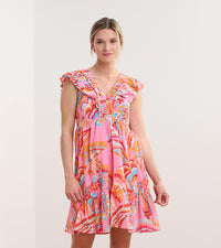 Zoe Ruffle dress