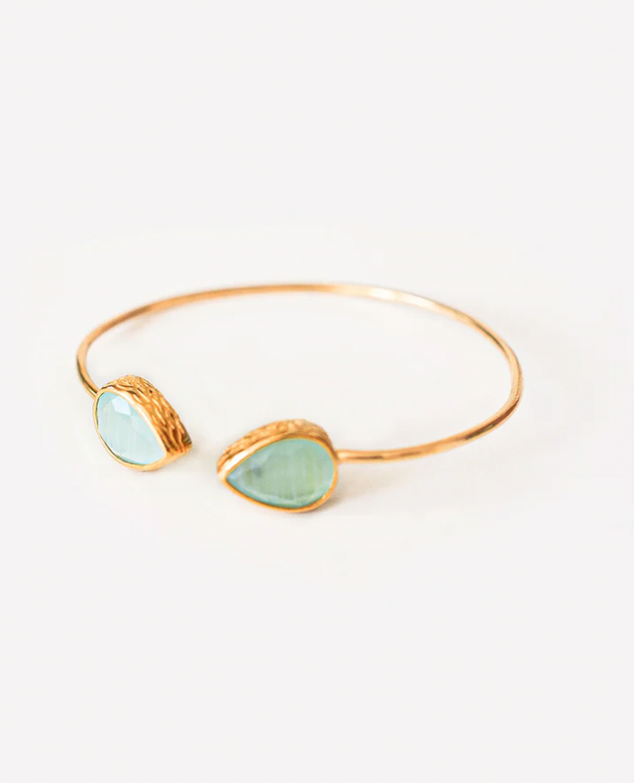 Nika Cat Eye Stone Bracelet