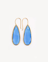 Aylia Oblong Drop Earring