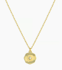 Birthstone Coin Necklace