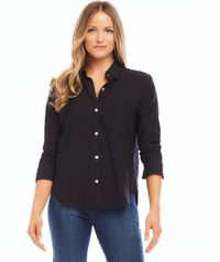 Ruched Sleeve Shirt