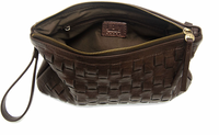 Quinn Woven Crossbody Clutch