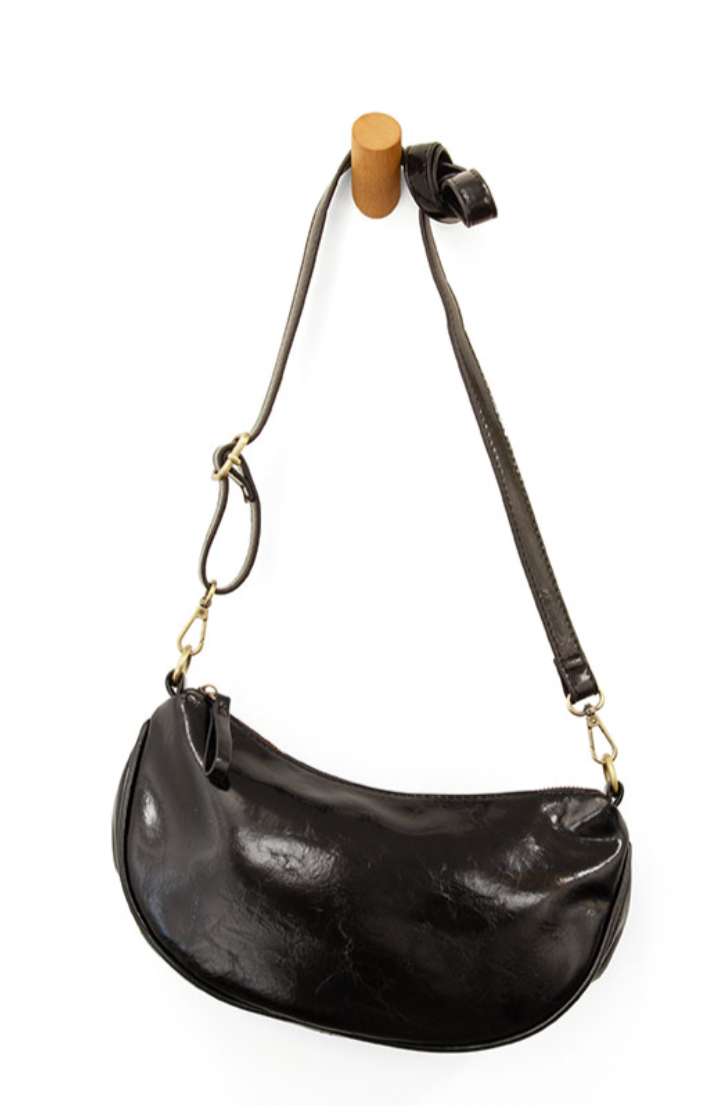 Rosalind Glossy Crossbody Bag