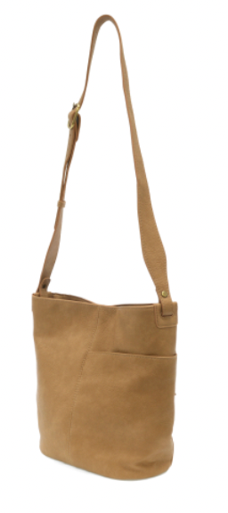 Bindi Front Slip Pocket Bucket Crossbody