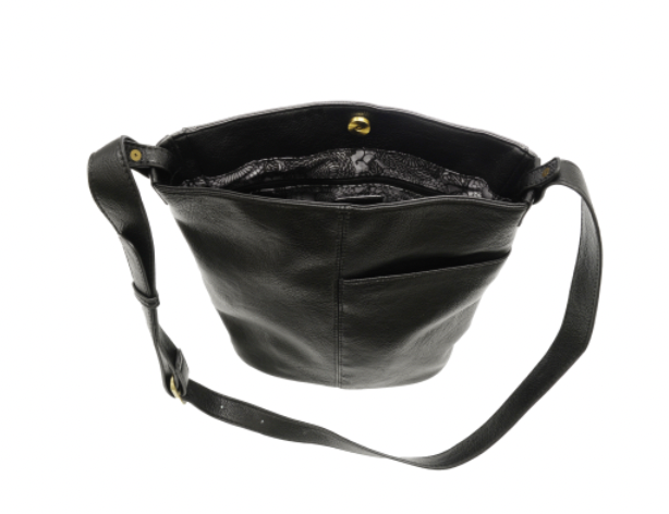 Bindi Front Slip Pocket Bucket Crossbody