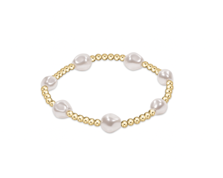 Admire Gold 3mm Bead-Pearl