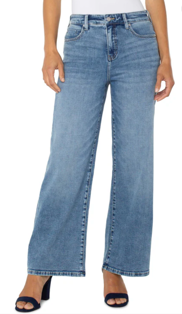 Stride High Rise Wide Leg Jean