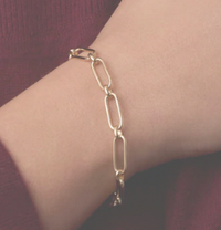 Zoey Statement Link Bracelet