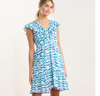 Zoe Ruffle dress