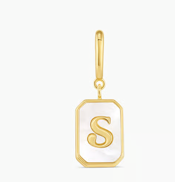 Vintage Alphabet Parker Charm