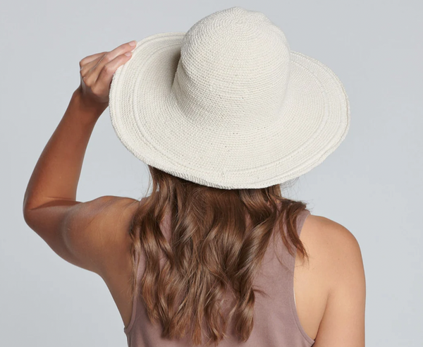 Womens Cotton Crochet Hat