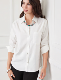 Ruched Sleeve Shirt