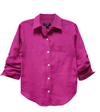 Linen Ruched Shirt