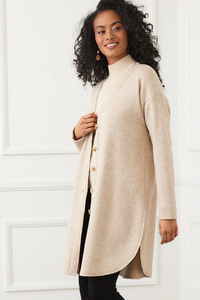 Long Shirttail Cardigan
