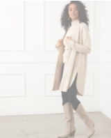 Long Shirttail Cardigan