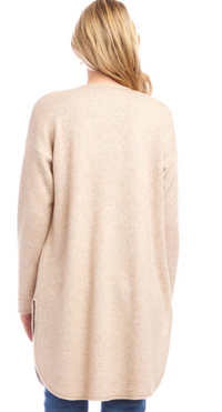 Long Shirttail Cardigan