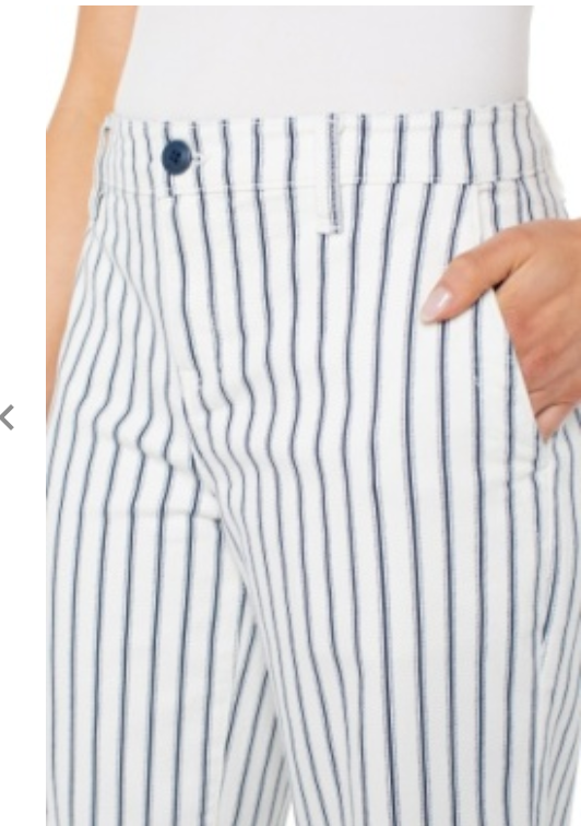 Patch Pocket Wide Leg Crop