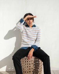 Cashmere Striped Sweater