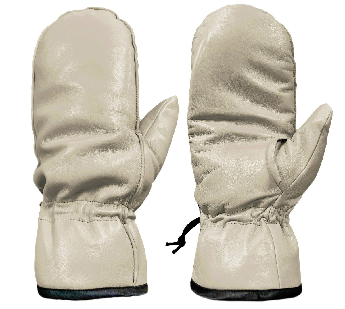 Leather Glitten with Toggle