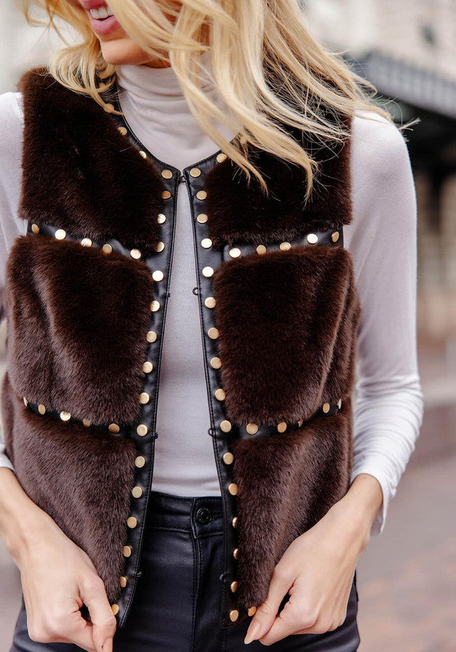 Giselle Studded Vest