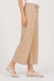 At Ease Drawstring Crop S26 11237