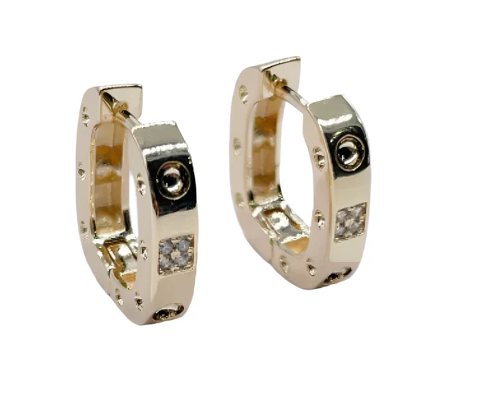 French Hoop Earrings