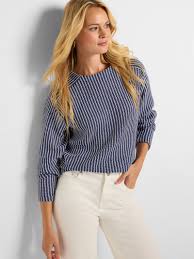 Zig Zag Blues Top